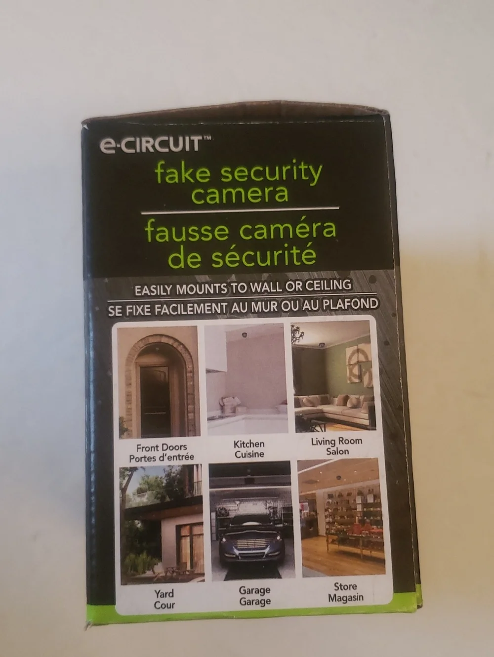 E-Circuit Fake Security Cameras x5 New Battery Lights Up